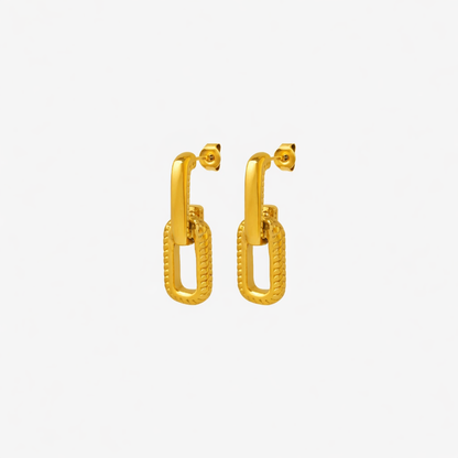 Semi-Link Earrings