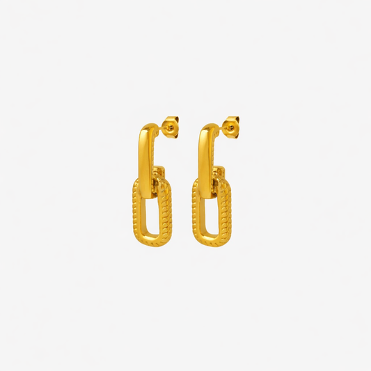 Semi-Link Earrings