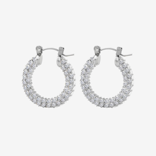 Diamante Hoops