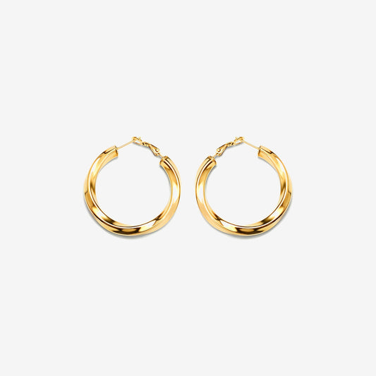 Large Twisted Hoops