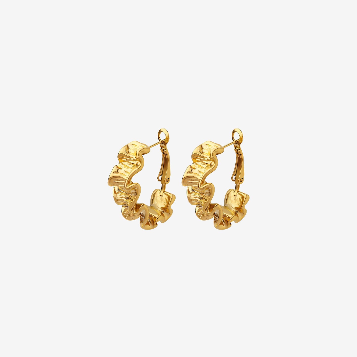 The Ruffle Vintage Earrings